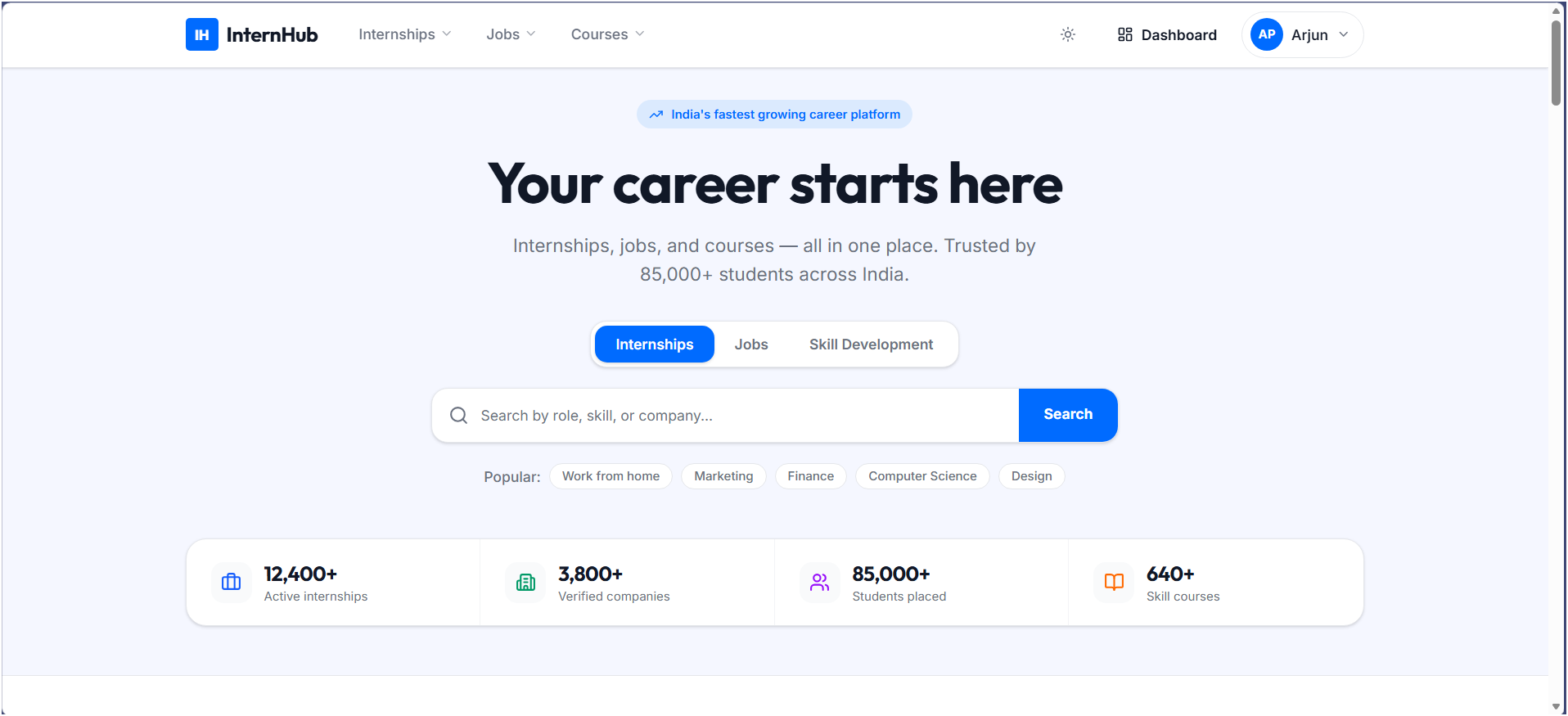 Intern Hub